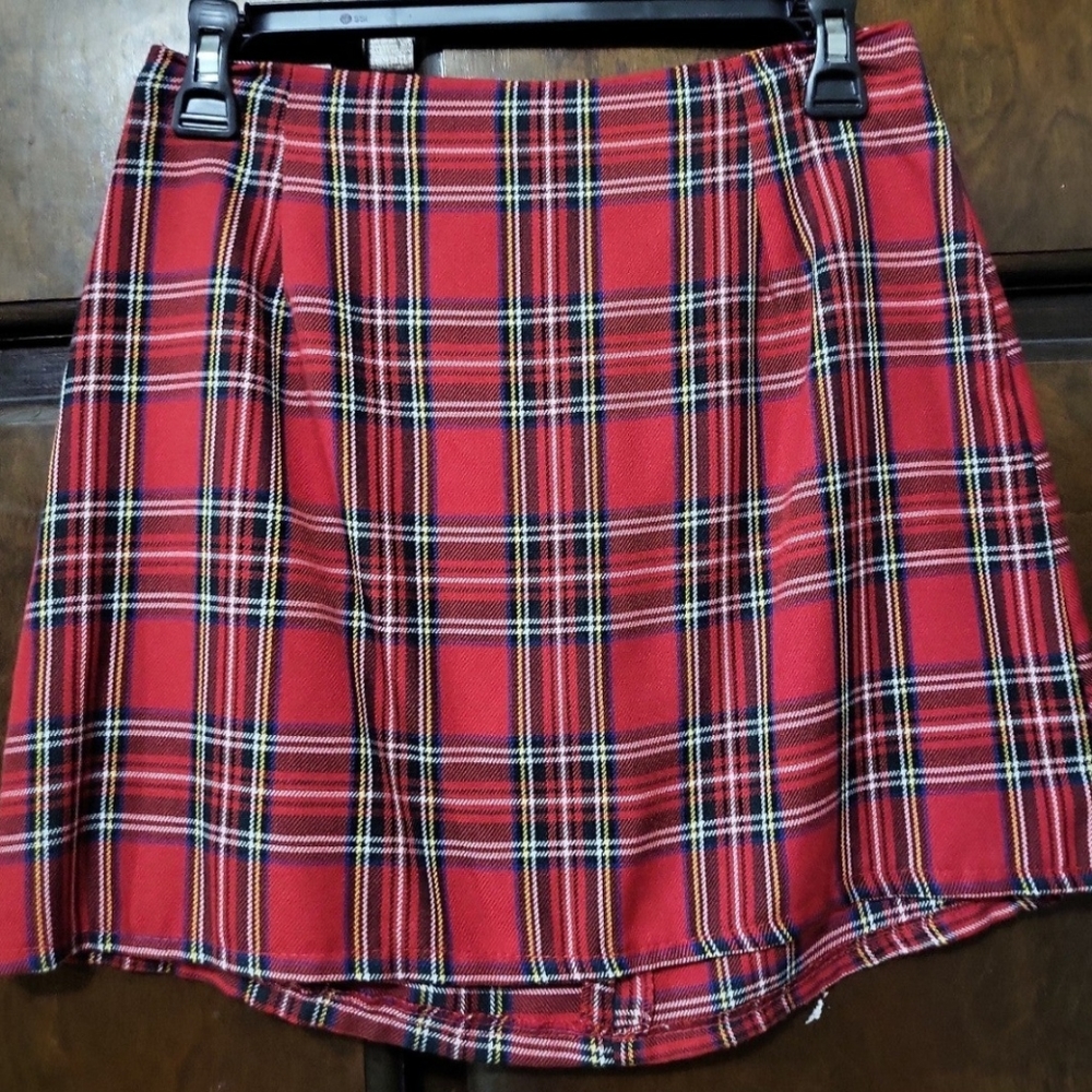 Plaid Skirt